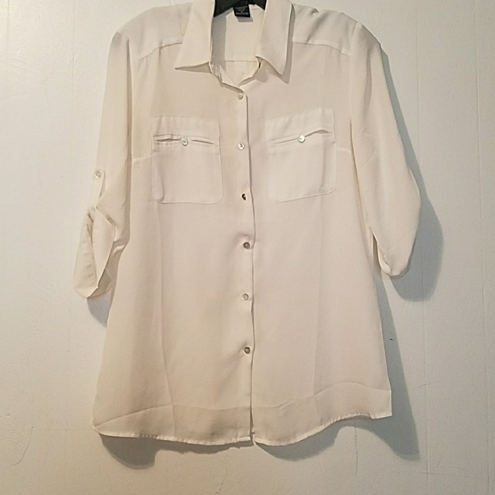 Button down top M